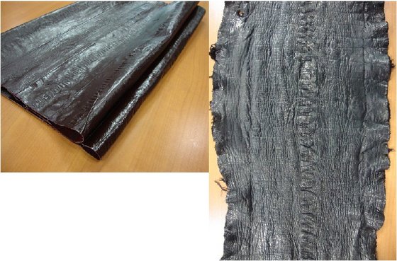 leather(GIANT EEL Skin) Made in Korea